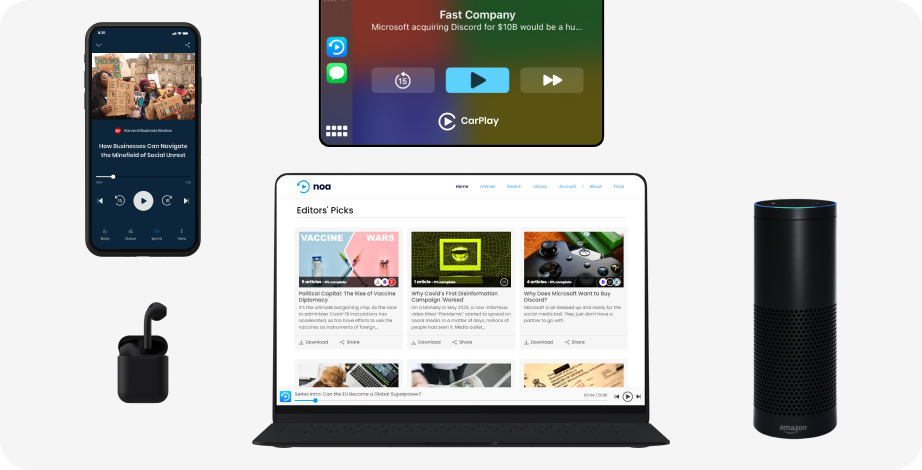 Noa supported devices